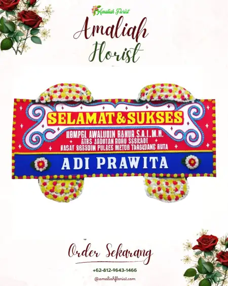 Papan Bunga Ucapan Selamat Sitemu